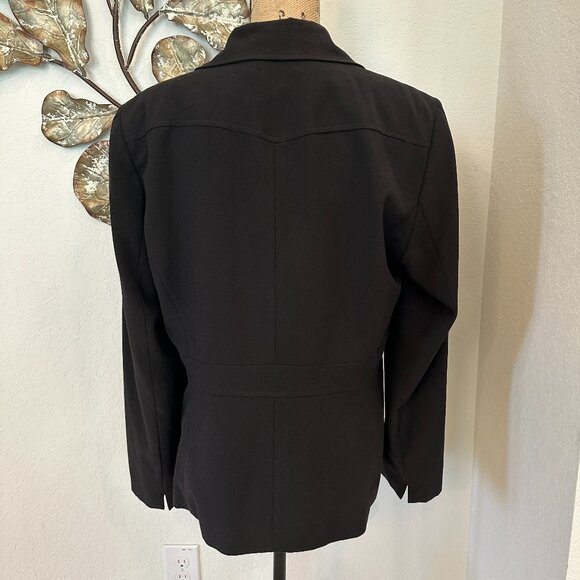 Signature by Larry Levine Women’s Black 2-Piece Pant Suit - Picture 5 of 7